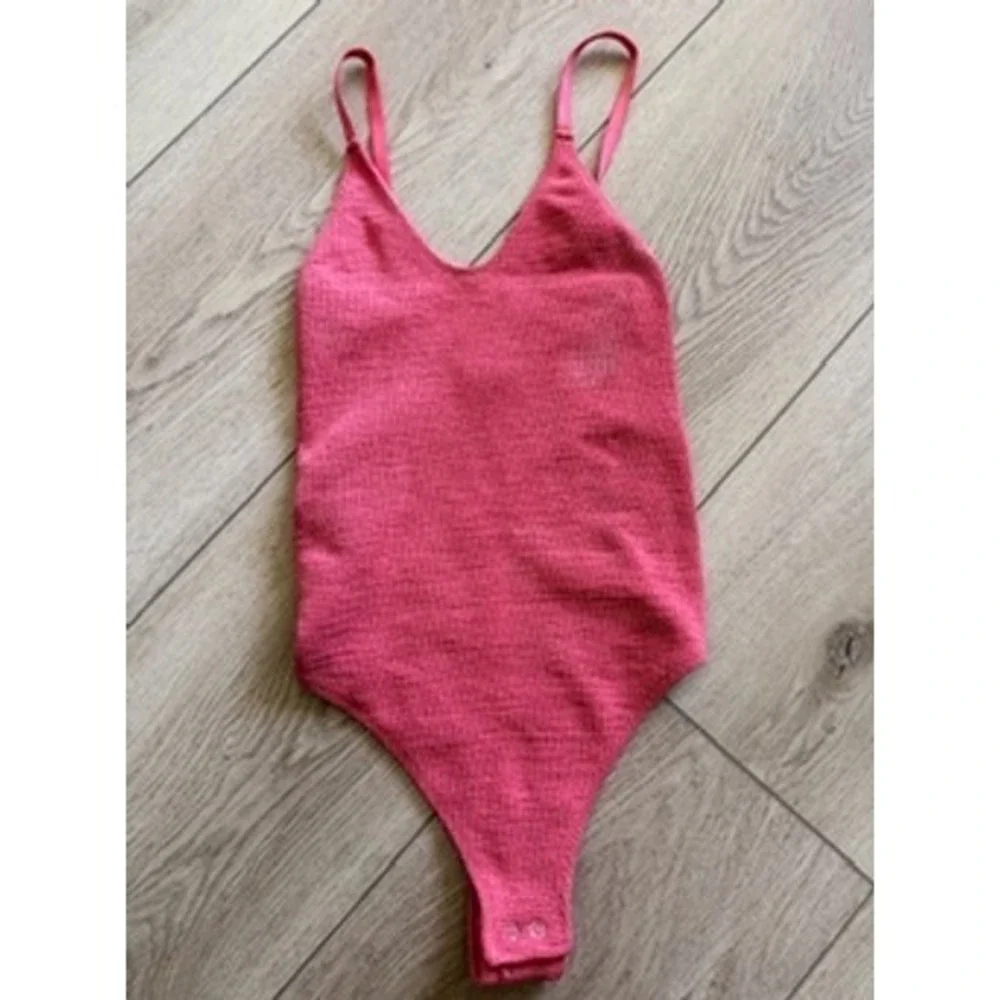 Free People The‎ Rib I Reach For Bodysuit M/L X123